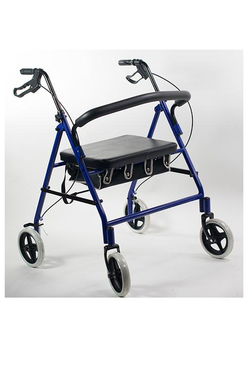 Bariatric Rollator With Loop Brakes