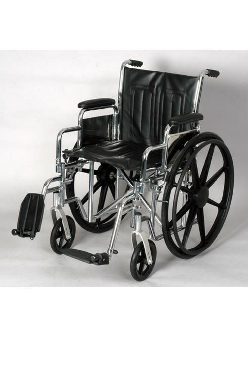 Detachable Desk Arm Wheelchair With Swingaway Footrests 