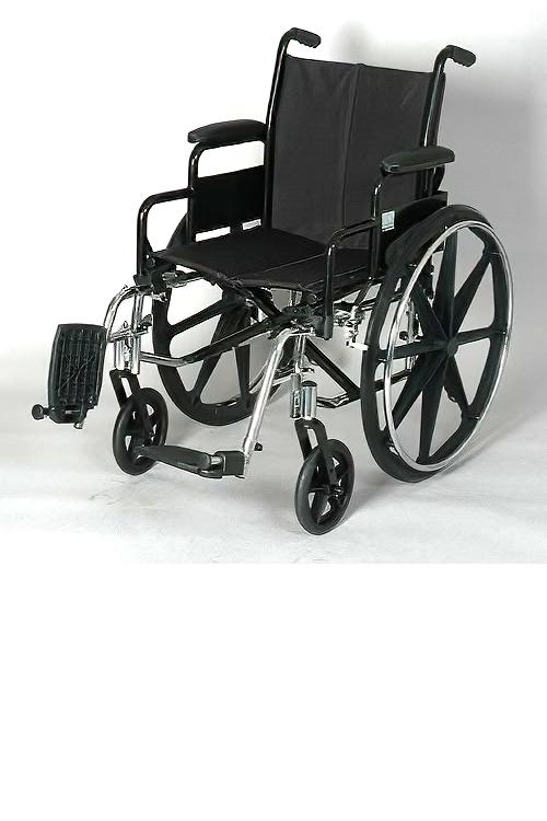 High Strength Lightweight Wheelchair With Swing-away Footrests