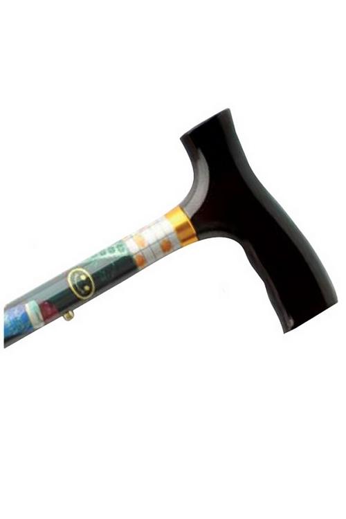 Adjustable Travel Folding Cane - Casino