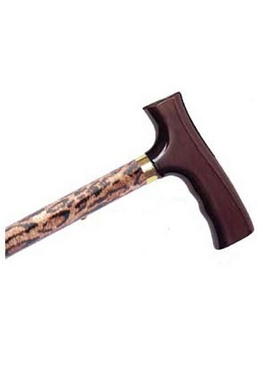 Adjustable Travel Folding Cane - Cheetah