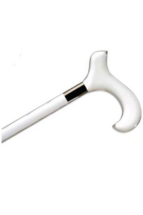 Derby Handle Lucite Cane