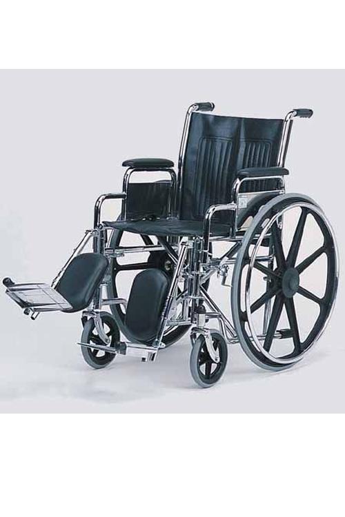 Detachable Desk Arm Wheelchair With Padded Elevating Legrests 1