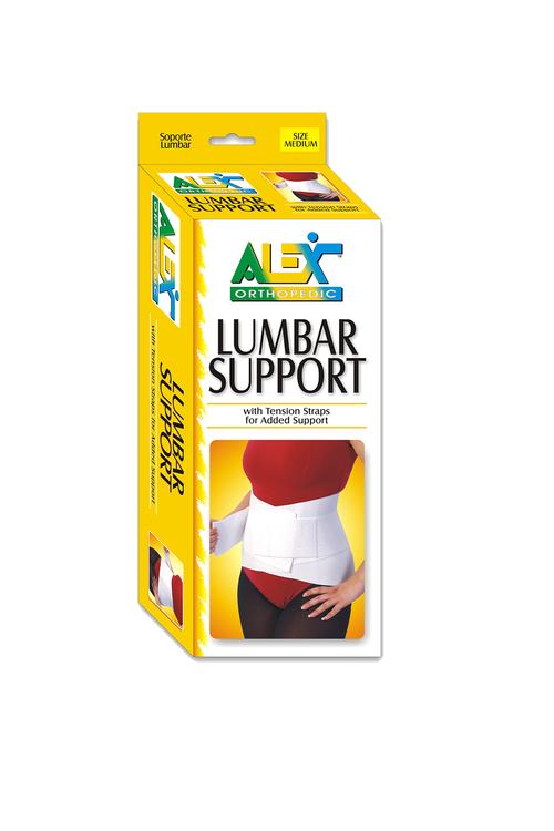 Lumbar Belt With Overlapping Strap