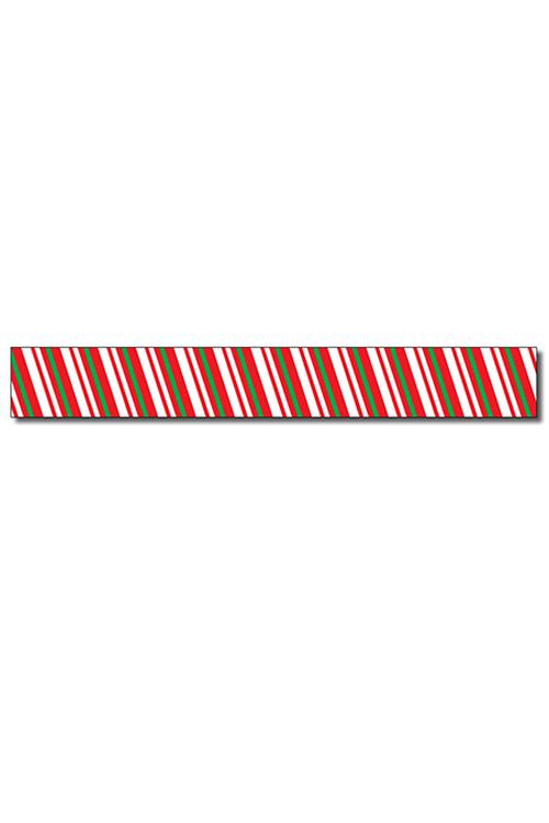 Straight Adjustable Cane - Candy Cane 