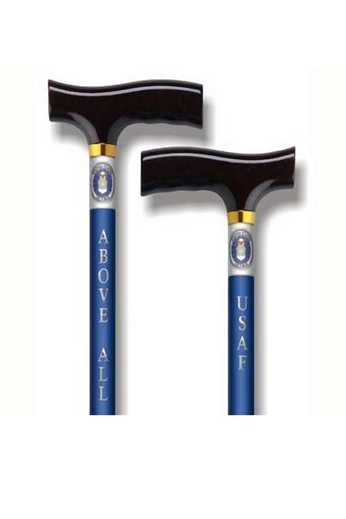 Straight Adjustable Cane - US Air Force 